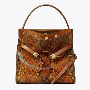 TORY BURCH• Lee Radziwill Double Exotic Bag